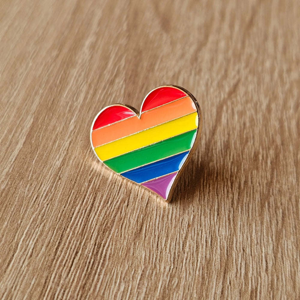 Pride Herz Pin Buttonwerkstatt