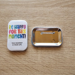 Zu Vino sag ich nie no! Button Buttonwerkstatt