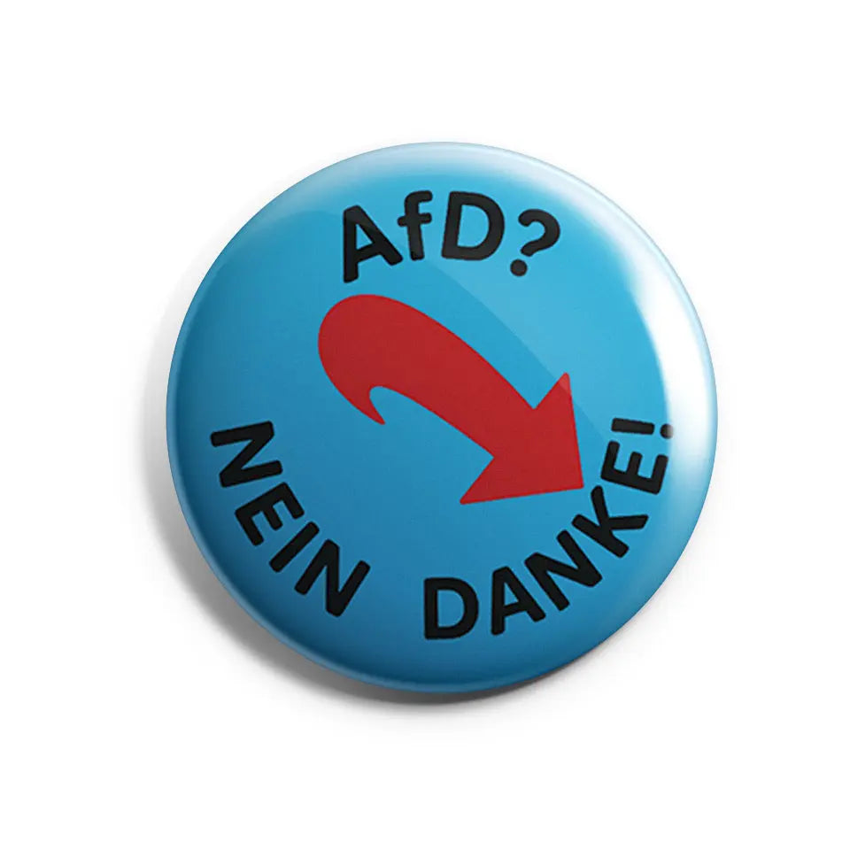 AfD? Nein Danke! Buttonwerkstatt