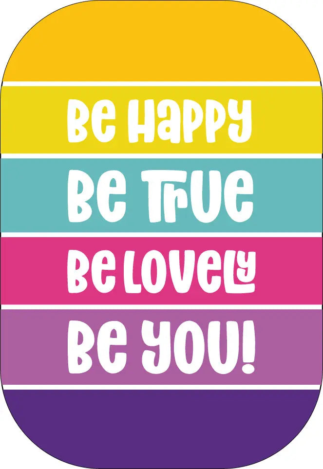 Be Happy Be Truhe Be Lovely Be You! Buttonwerkstatt