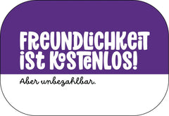 Freundlichkeit ist Kostenlos Buttonwerkstatt