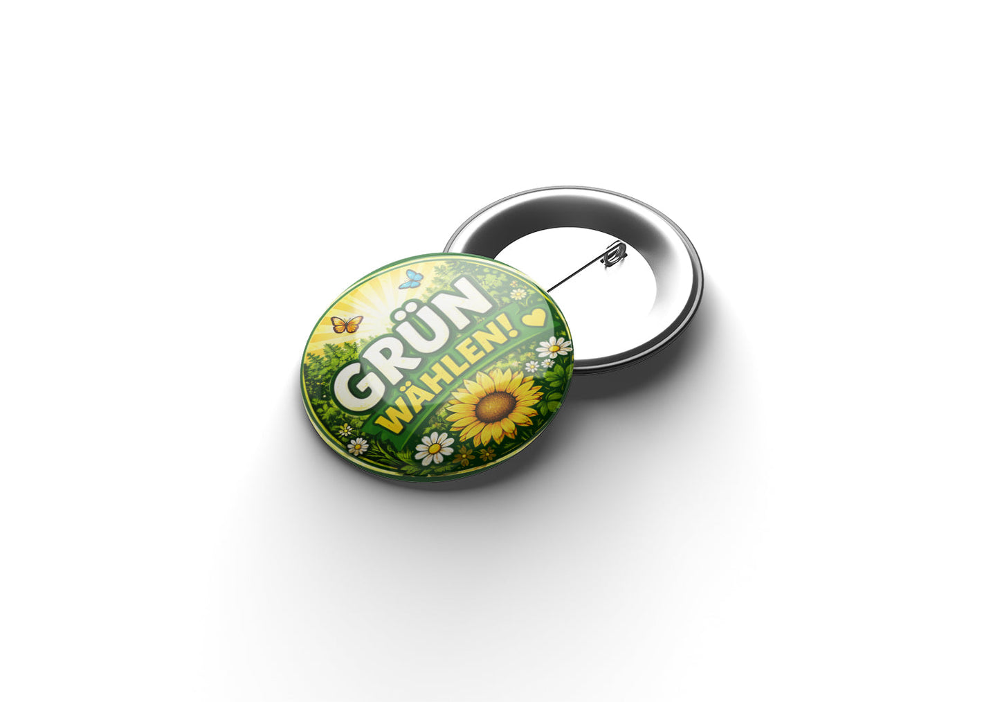 Grün wählen Button Buttonwerkstatt