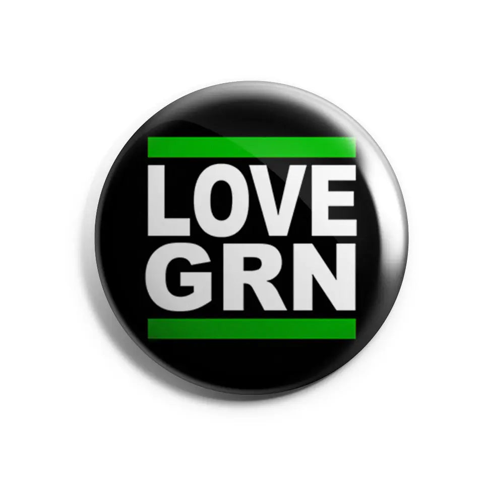 LOVE GRN Button Buttonwerkstatt