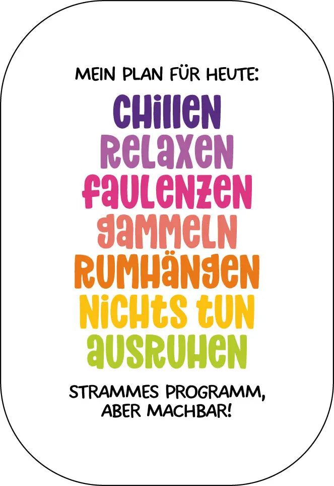 Mein Plan für heute Buttonwerkstatt