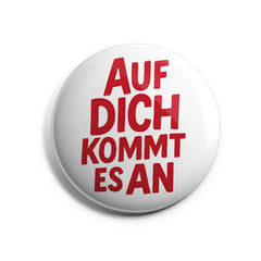 Auf dich kommt es an Buttonwerkstatt