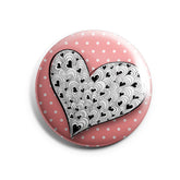 Herz 1 Button Buttonwerkstatt