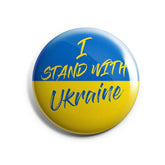 I Stand With Ukraine Buttonwerkstatt