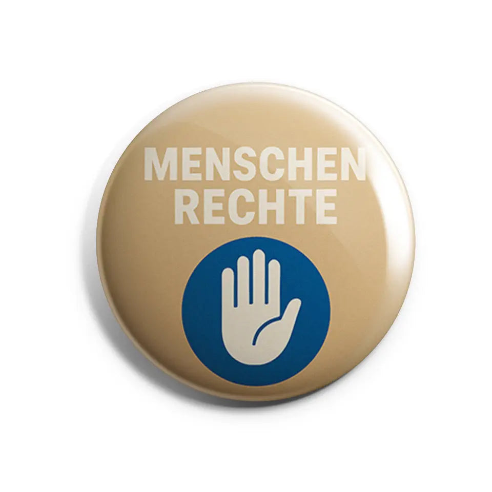 Menschenrechte Button Buttonwerkstatt