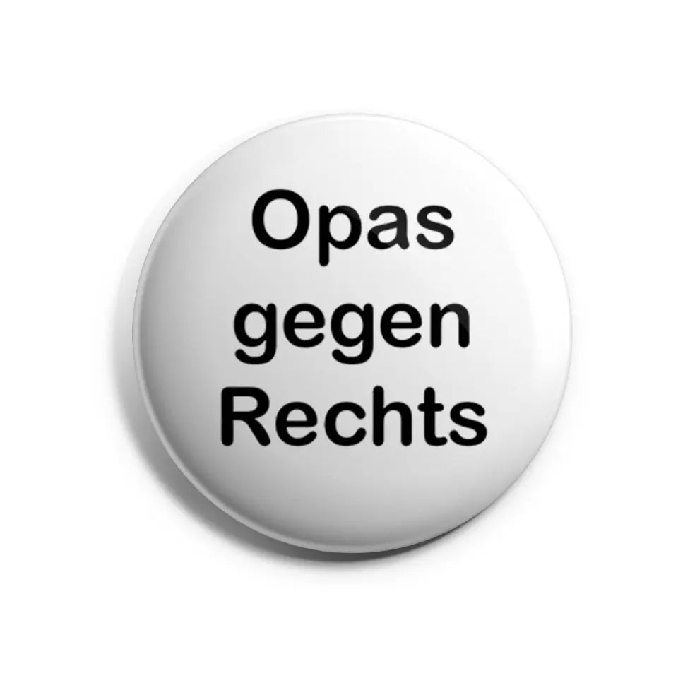 Opas gegen Rechts Buttonwerkstatt
