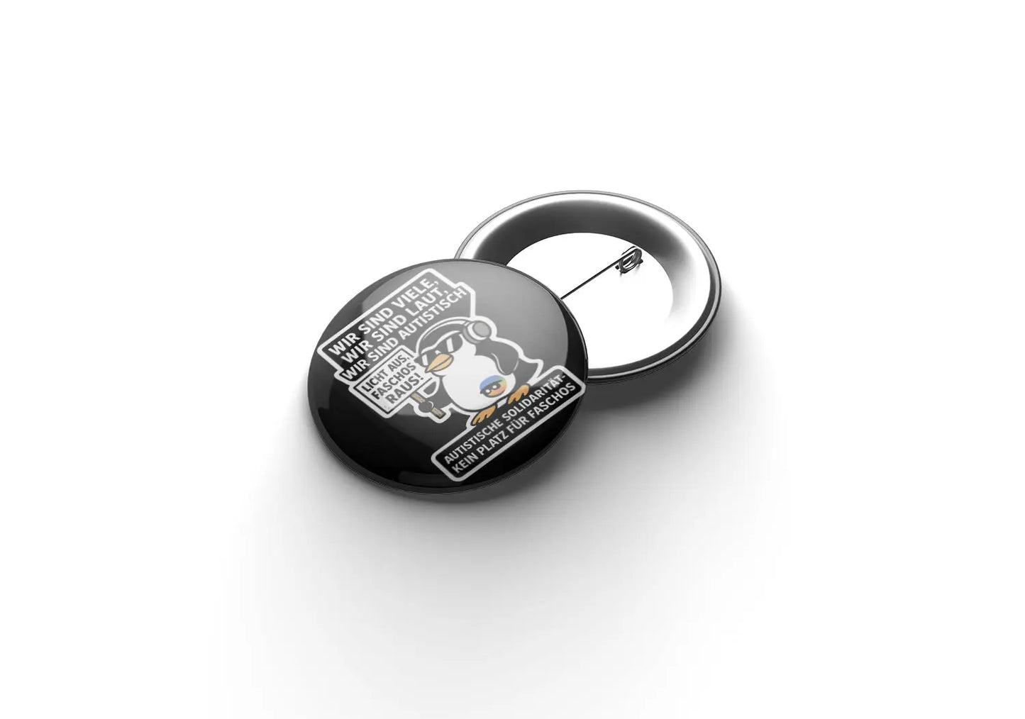 Autismus Antifa 1 Button Buttonwerkstatt