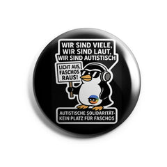 Autismus Antifa 1 Button Buttonwerkstatt