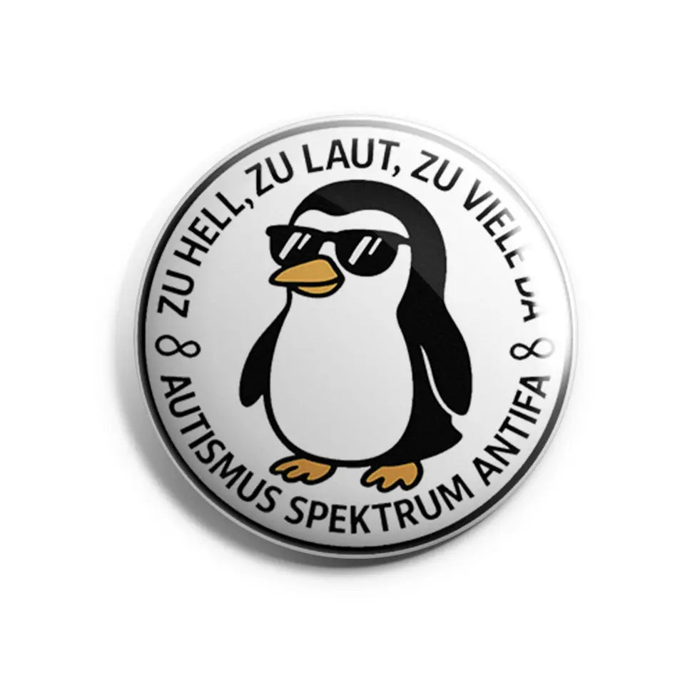 Autismus Antifa Button Buttonwerkstatt