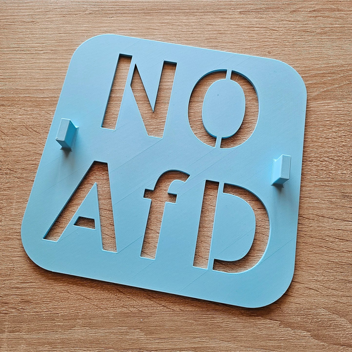 NO AFD Schablone - 21 x 21 cm Buttonwerkstatt