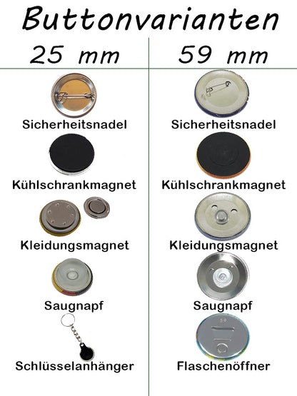 Denken statt Hetzen Button Buttonwerkstatt