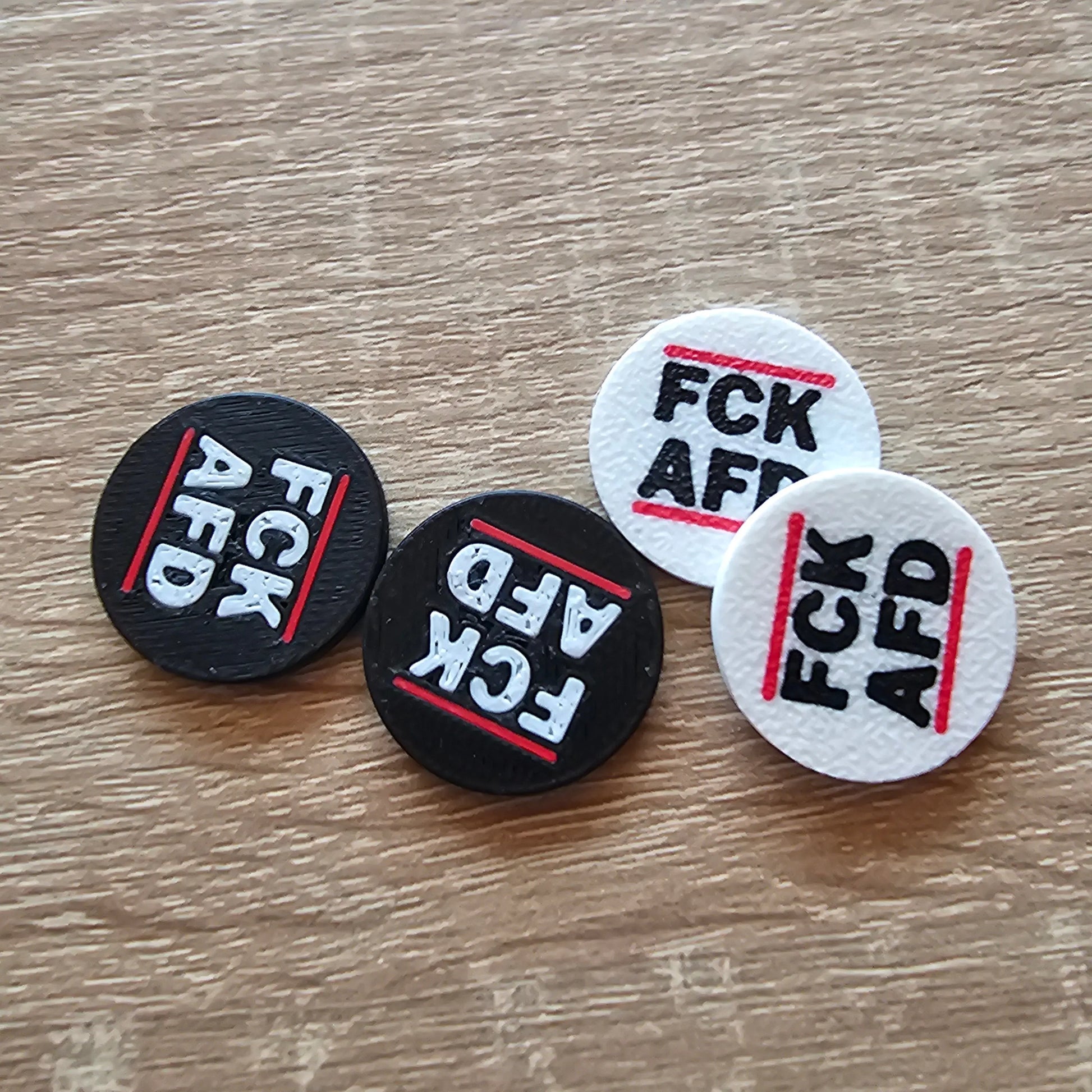 FCK AFD Einkaufswagen Chip Buttonwerkstatt