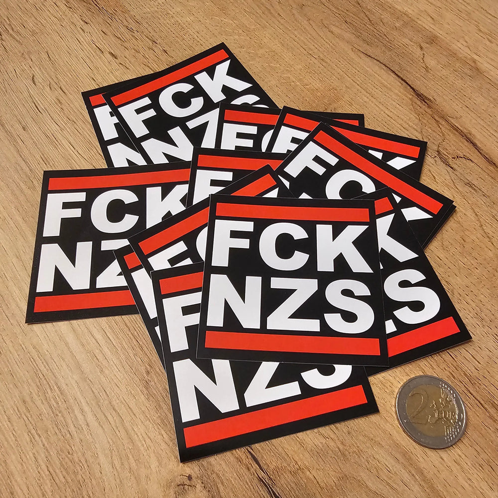 FCK NZS Aufkleber Buttonwerkstatt