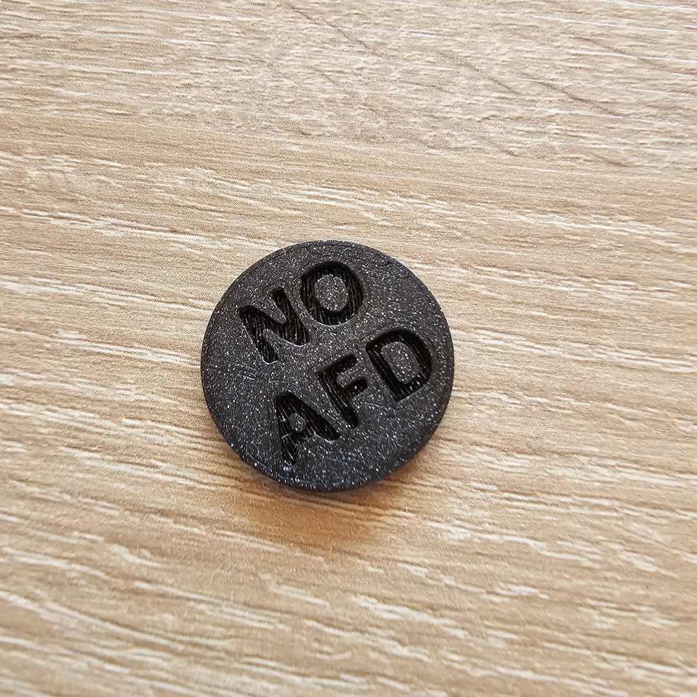 NO AFD Einkaufswagen Chip Buttonwerkstatt