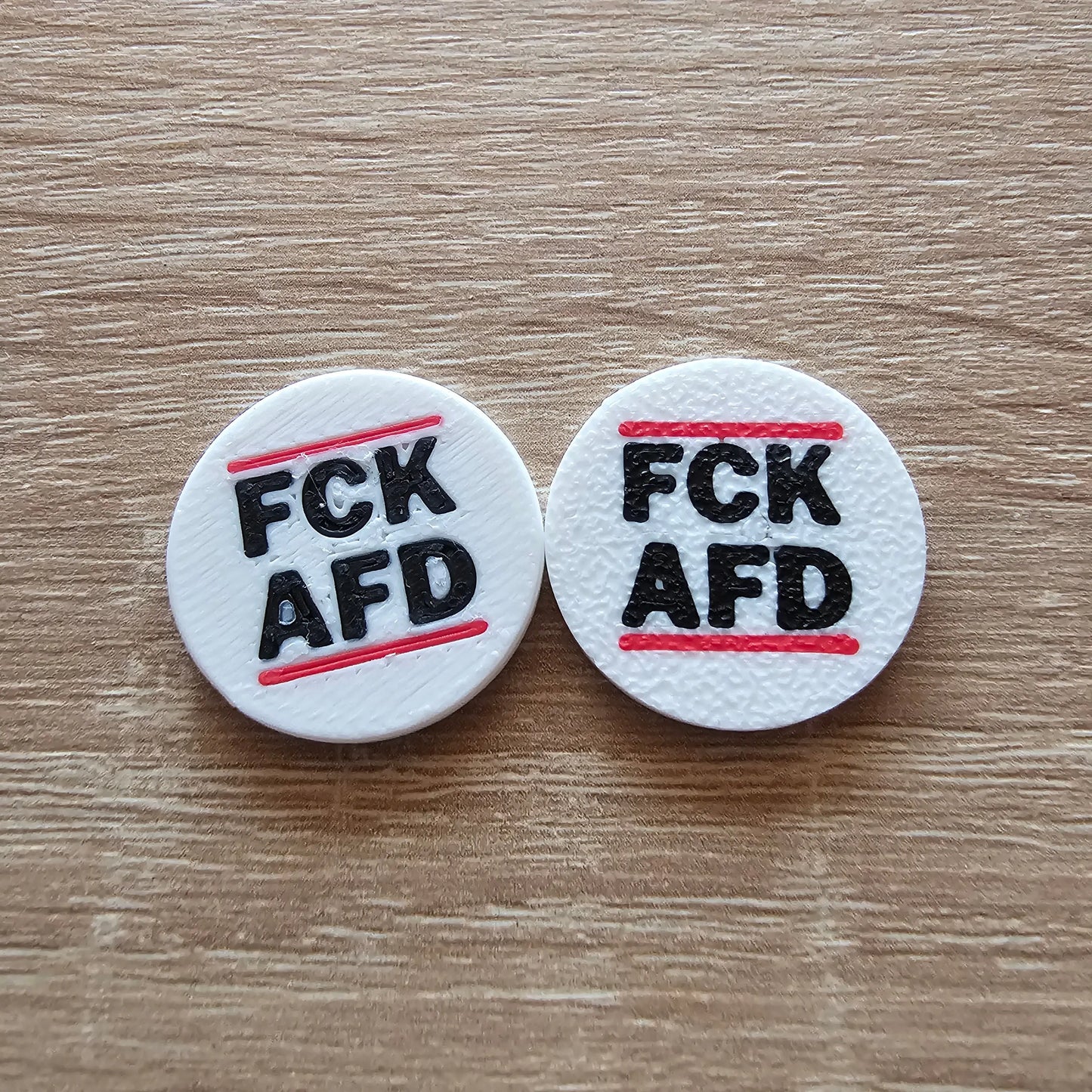 FCK AFD Einkaufswagen Chip Buttonwerkstatt