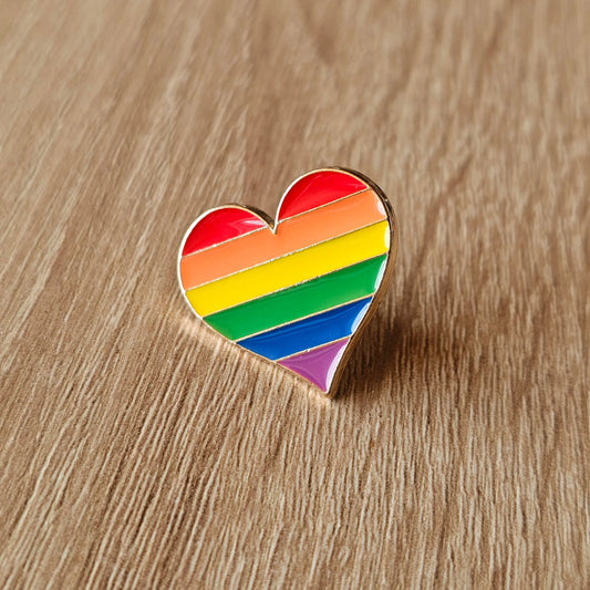 Pride Herz Pin Buttonwerkstatt