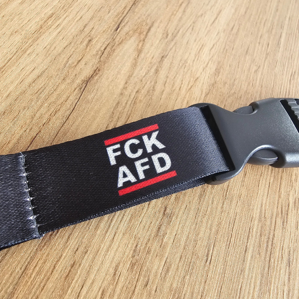 FCK AFD Schlüsselanhänger Buttonwerkstatt