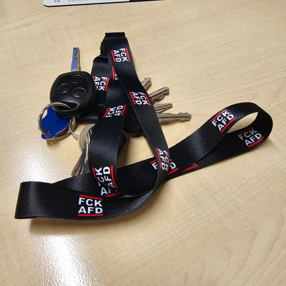FCK AFD Schlüsselanhänger Buttonwerkstatt