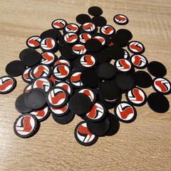 Antifa Einkaufswagen Chip Buttonwerkstatt