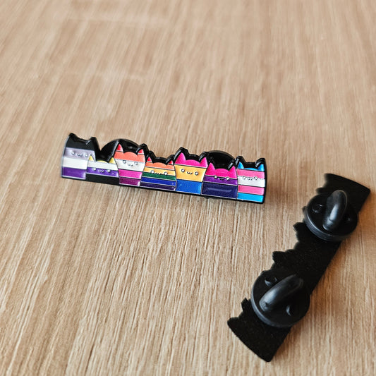 Pride Cats Pin Buttonwerkstatt