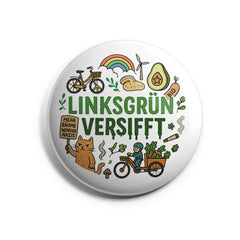 Linksgrün versifft 2 Button Buttonwerkstatt