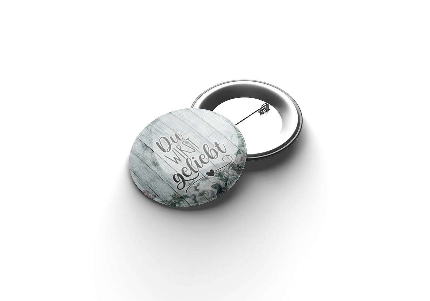 Du wirst geliebt Button