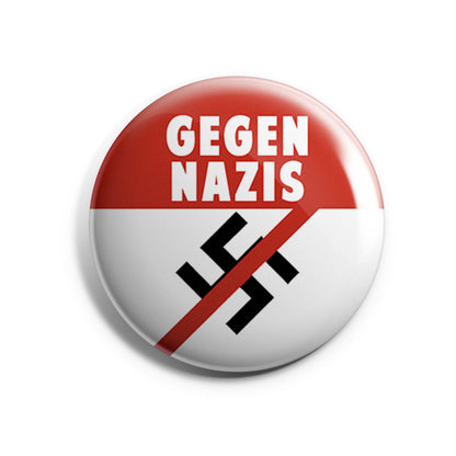 Gegen Nazis 1 Button Buttonwerkstatt