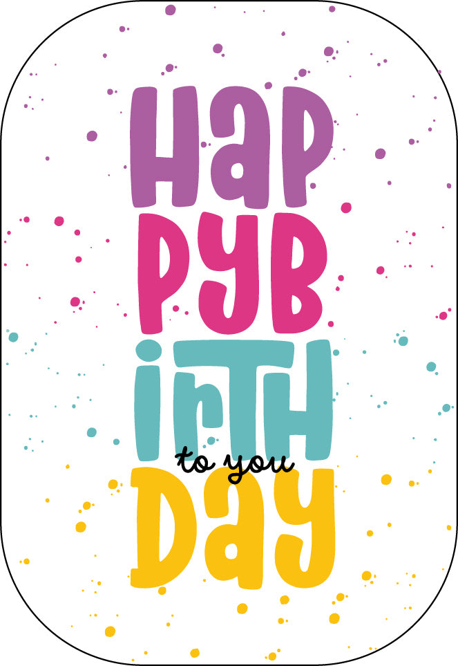 Happy Birthday to you!