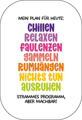 Mein Plan für heute