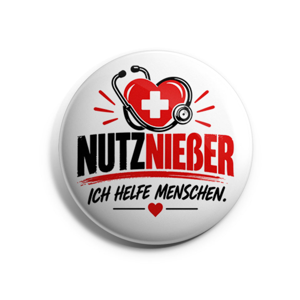 Nutznießer Button Buttonwerkstatt