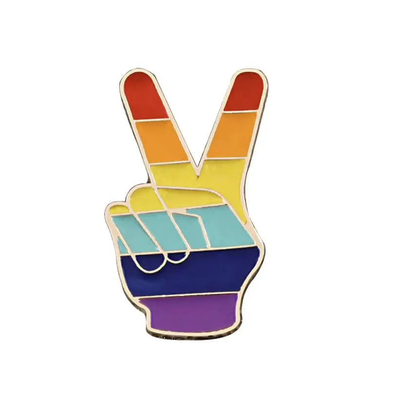 Pride Peace Pin Buttonwerkstatt