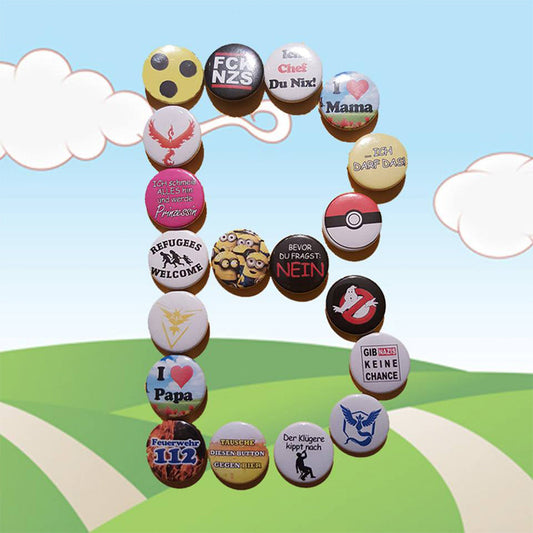 Eigene Buttons Buttonwerkstatt