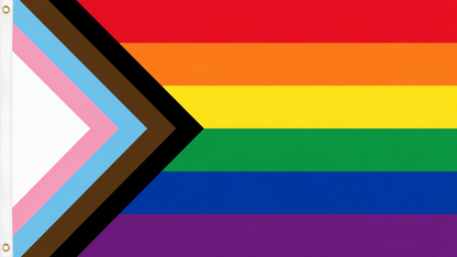 Progress Pride Flagge Buttonwerkstatt